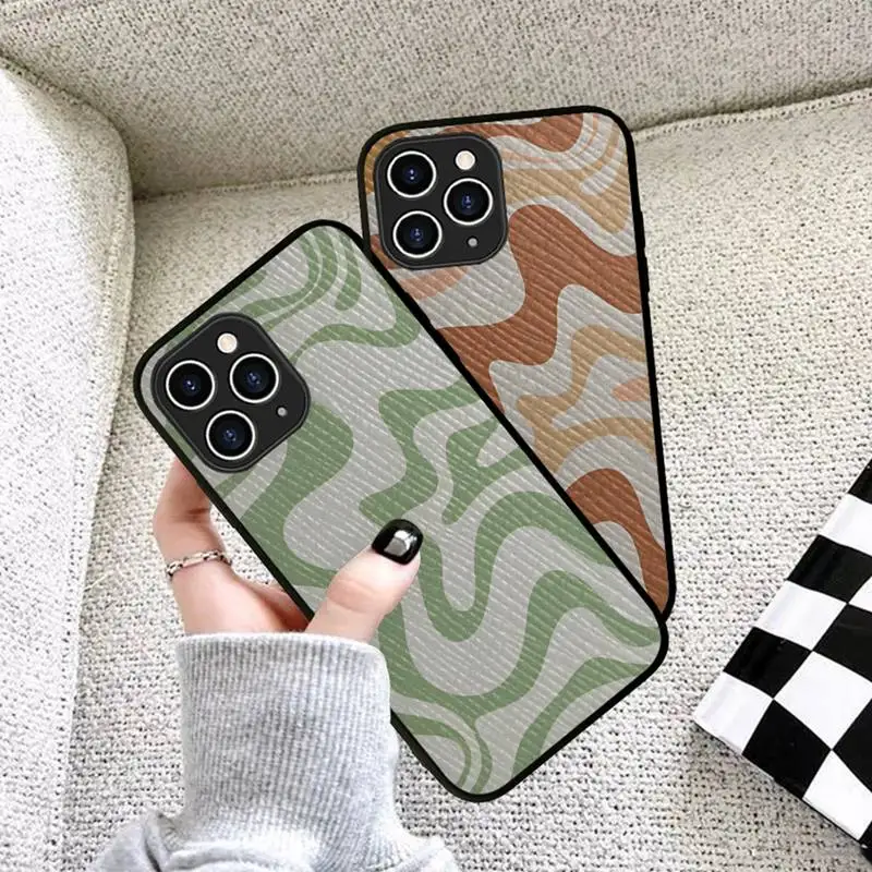 Liquid Swirl Abstract Phone Case Hard Leather Case for iPhone 11 12 13 Mini Pro Max 8 7 Plus SE 2020 X XR XS Coque
Liquid Swirl Abstract Phone Case Hard Leather Case for iPhone 11 12 13 Mini Pro Max 8 7 Plus SE 2020 X XR XS Coque