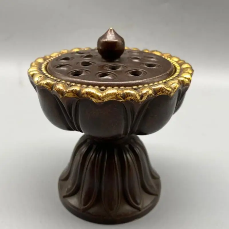 Lotus Incense Burner Copper Ornament Home Decoration Accessories For Living Room Aromatherapy Stove Antique Incense Burner
Lotus Incense Burner Copper Ornament Home Decoration Accessories For Living Room Aromatherapy Stove Antique Incense Burner