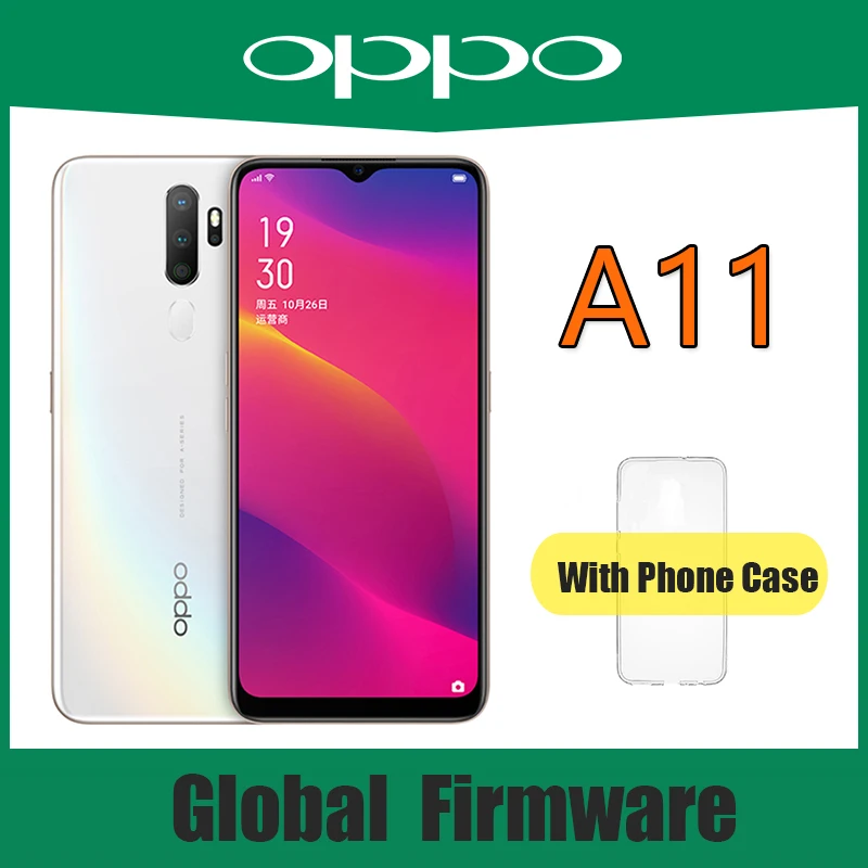 Cellphone OPPO A11 Mobile Phones 6.5 Inches 5000mAh Smartphone 1600×720 Pixels Android 9 Global Firmware (No BOX)
Cellphone OPPO A11 Mobile Phones 6.5 Inches 5000mAh Smartphone 1600×720 Pixels Android 9 Global Firmware (No BOX)
