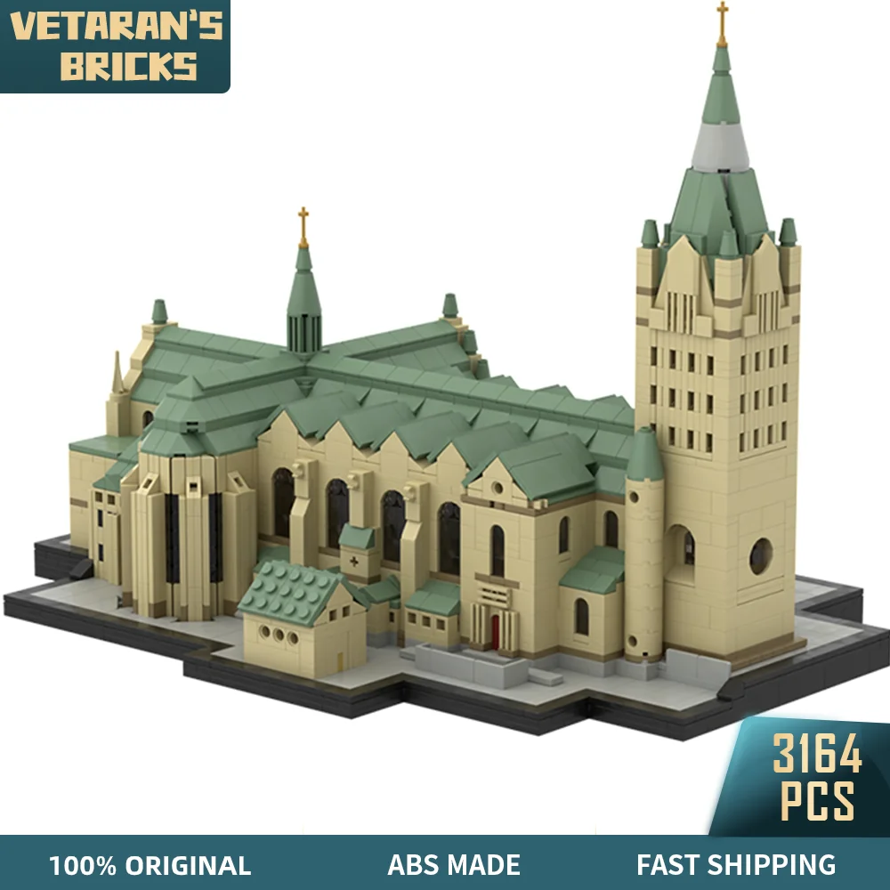 Конструктор MOC Paderborn большой собор, здания католической церкви, игрушечные кирпичи для детей, конструктор в подарок
Конструктор MOC Paderborn большой собор, здания католической церкви, игрушечные кирпичи для детей, конструктор в подарок
