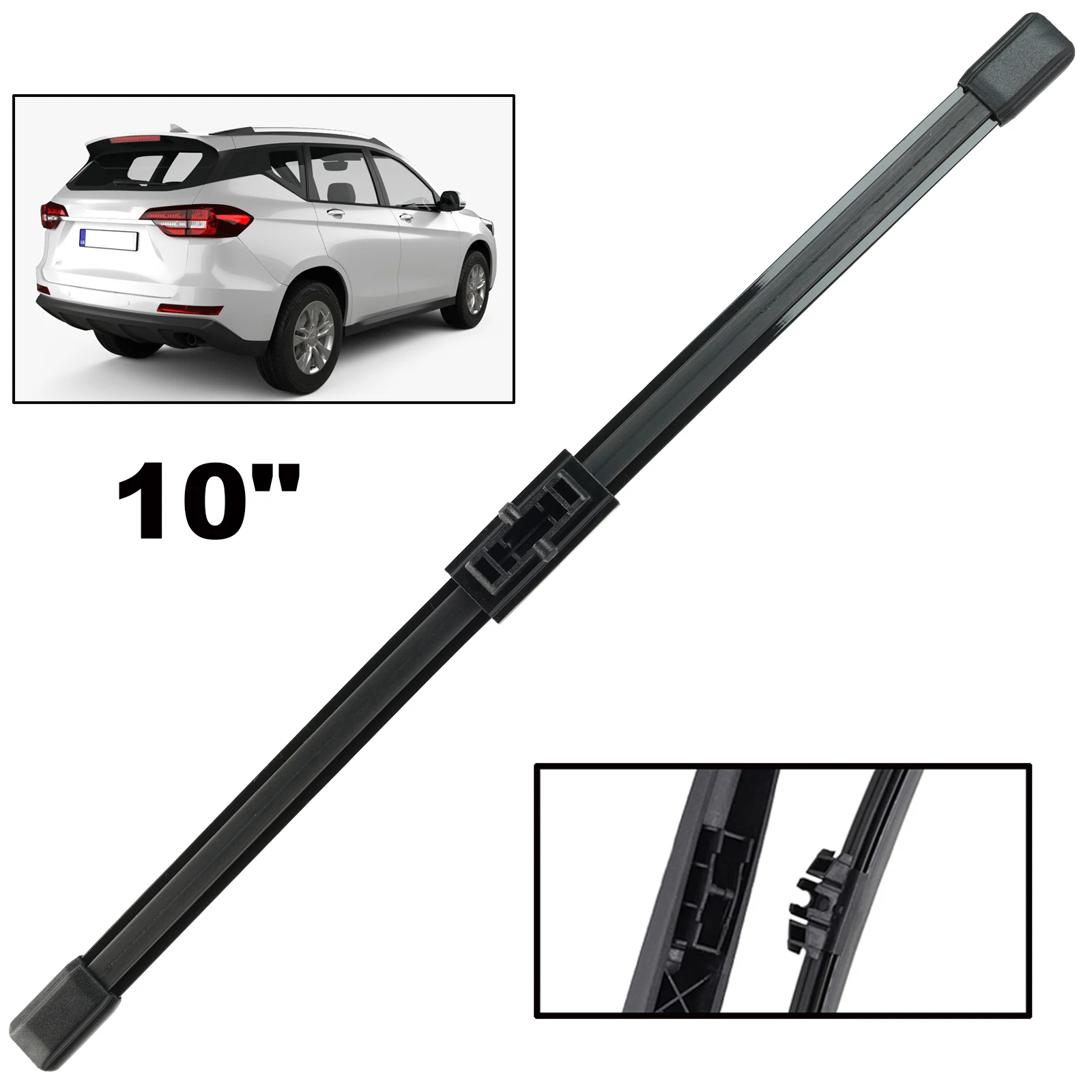 Стеклоочиститель Erick's, 10-дюймовая задняя щетка стеклоочистителя для Great Wall Haval M6 Plus MK2 2021-2020, лобовое стекло, щетка для очистки ветрового стекла, дождя
Стеклоочиститель Erick's, 10-дюймовая задняя щетка стеклоочистителя для Great Wall Haval M6 Plus MK2 2021-2020, лобовое стекло, щетка для очистки ветрового стекла, дождя