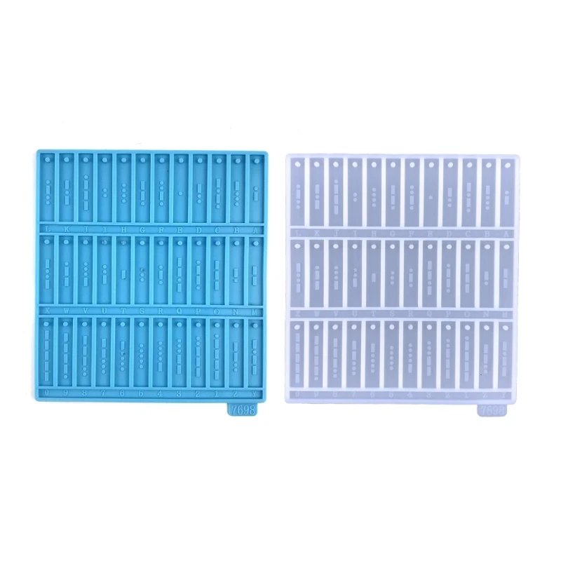 N58F Resin Casting Silicone Mold Morse Code Keychain Pendant Jewelry Mould DIY
N58F Resin Casting Silicone Mold Morse Code Keychain Pendant Jewelry Mould DIY