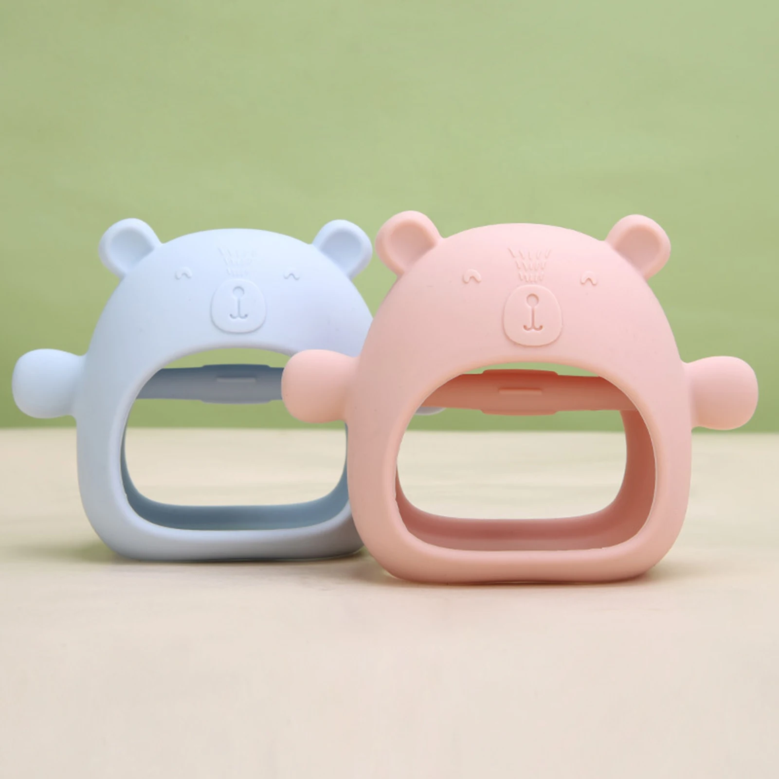 Teething Baby Toy Silicone Teether For Teeth Babies Accessories Bear Sticks Sucking Chew Toys For Newborn Baby Anti-Eat Hand
Teething Baby Toy Silicone Teether For Teeth Babies Accessories Bear Sticks Sucking Chew Toys For Newborn Baby Anti-Eat Hand