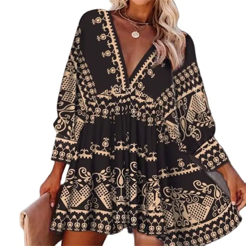 Новинка, женское летнее платье с цветочным принтом, свободное Стильное женское платье для отдыха, пляжа, Повседневное платье для путешестви...
Новинка, женское летнее платье с цветочным принтом, свободное Стильное женское платье для отдыха, пляжа, Повседневное платье для путешестви...