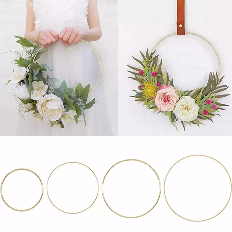 10-40cm Gold Metal Ring Flower Wreath Garland Weeding Decoration for Weddings Bridal Shower Home Party Decoration Catcher Hoops
10-40cm Gold Metal Ring Flower Wreath Garland Weeding Decoration for Weddings Bridal Shower Home Party Decoration Catcher Hoops