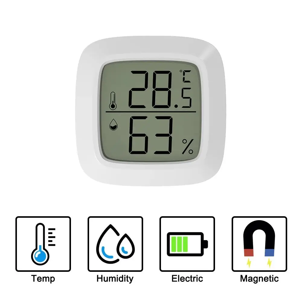 New Baby Room Weather Station Mini Thermometer Digital Temperature Humidity Meter Electronic Hygrometer LCD
New Baby Room Weather Station Mini Thermometer Digital Temperature Humidity Meter Electronic Hygrometer LCD