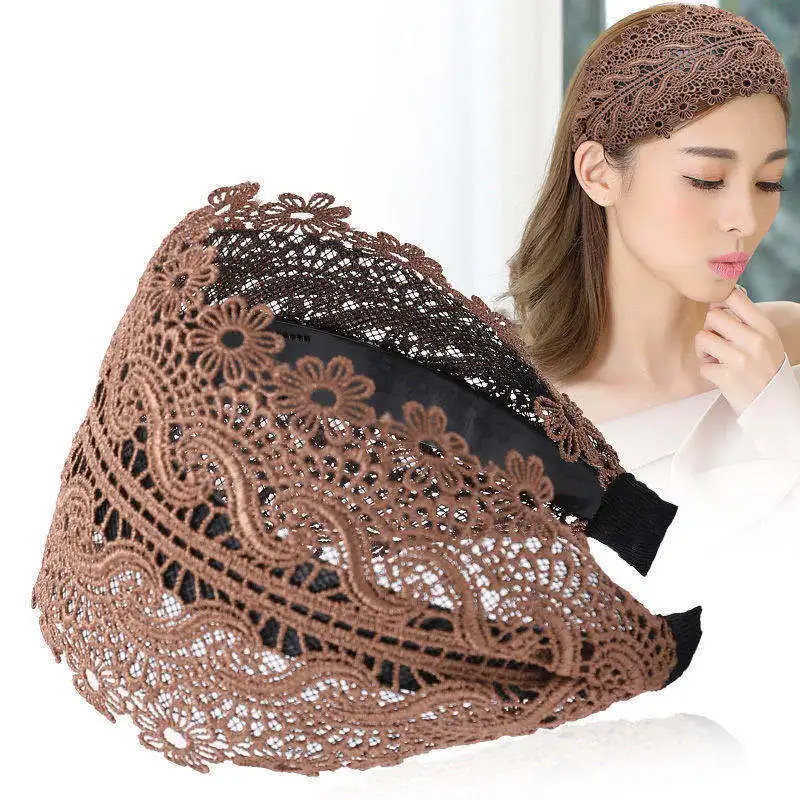 Simple Women's Wide-brimmed Hairband Temperament Sweet Hair Clips Accessories Hair Cage Jewelry
Simple Women's Wide-brimmed Hairband Temperament Sweet Hair Clips Accessories Hair Cage Jewelry