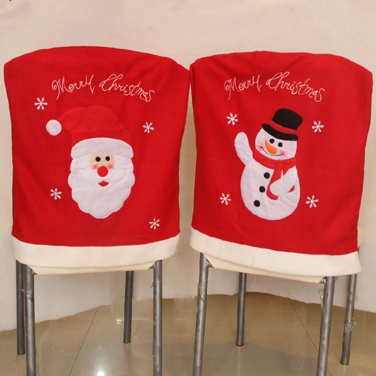 New Fashion Santa Clause Snownman Red Chair Back Cover Christmas Dinner Table Party Decoration For Christmas 49 * 55CM
New Fashion Santa Clause Snownman Red Chair Back Cover Christmas Dinner Table Party Decoration For Christmas 49 * 55CM