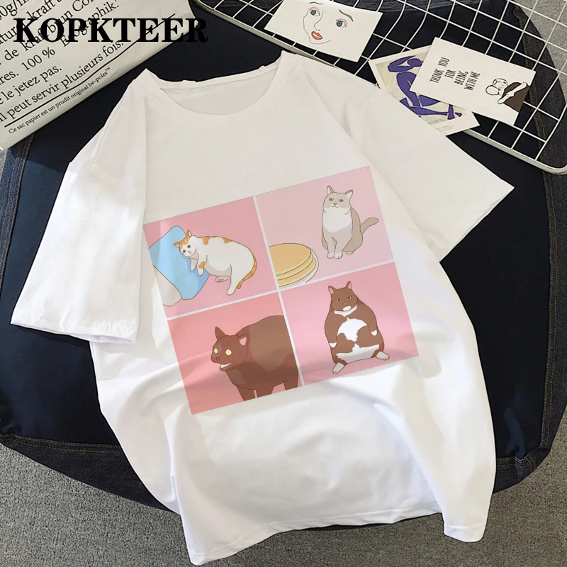 Cat Kawaii Anime Graphic T-shirt Women 2022 New Summer Fashion Korean Harajuku Aesthetic White Tops Female Casual T Shirt 
Cat Kawaii Anime Graphic T-shirt Women 2022 New Summer Fashion Korean Harajuku Aesthetic White Tops Female Casual T Shirt