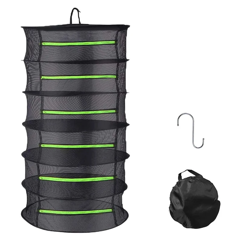 Layers Drying Net for Herbs Hanging Basket Folding Dry Rack Herb Drying Net Dryer Bag Mesh For Flowers Buds Plants Organizer
Layers Drying Net for Herbs Hanging Basket Folding Dry Rack Herb Drying Net Dryer Bag Mesh For Flowers Buds Plants Organizer