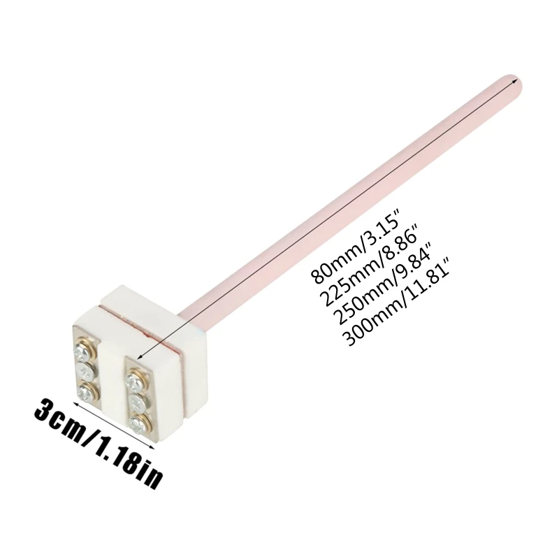 K1KA High Temperature S-Type Thermocouple Sensor Platinum Rhodium Thermocouple Temperature Sensor Probe Range 0-1300℃ Plastic
K1KA High Temperature S-Type Thermocouple Sensor Platinum Rhodium Thermocouple Temperature Sensor Probe Range 0-1300℃ Plastic