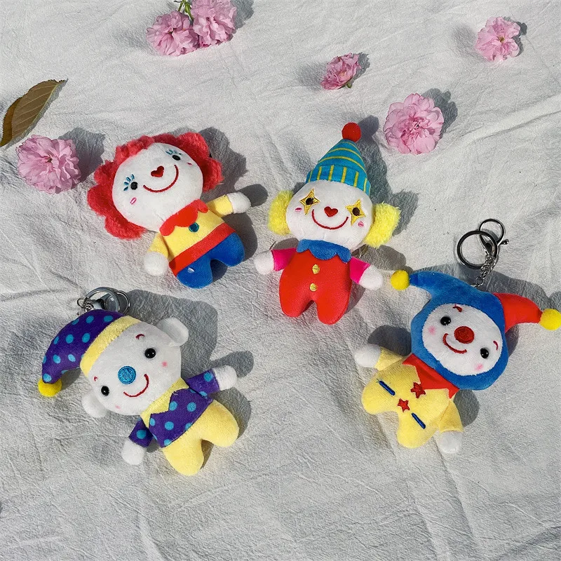 Original Personality Clow Creative Cartoon Circus Cute Keychain Plush Pendant School Bag Grabber Doll Anime Figure for Kids
Original Personality Clow Creative Cartoon Circus Cute Keychain Plush Pendant School Bag Grabber Doll Anime Figure for Kids