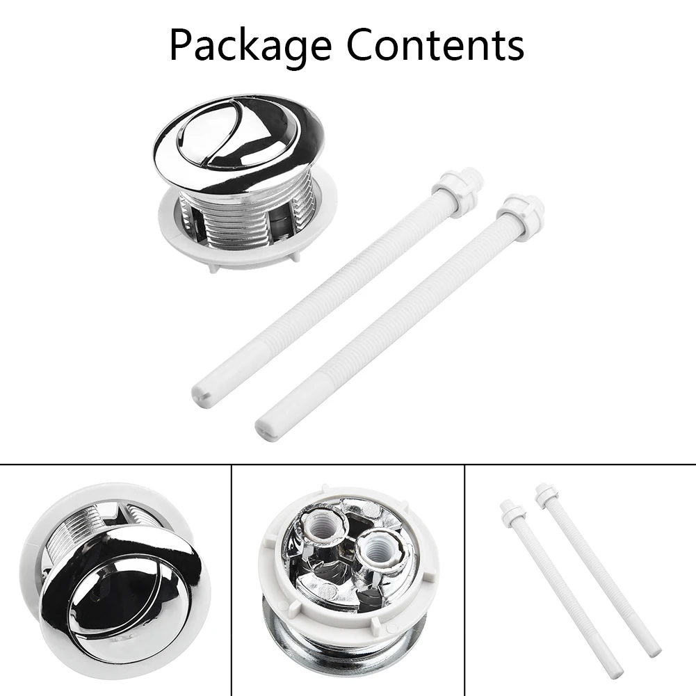Water Tank Toilet Push Button Double Crescent 38/48/58mm Loo Water Saving Universal WC Dual Push 2Rods Home Durable
Water Tank Toilet Push Button Double Crescent 38/48/58mm Loo Water Saving Universal WC Dual Push 2Rods Home Durable