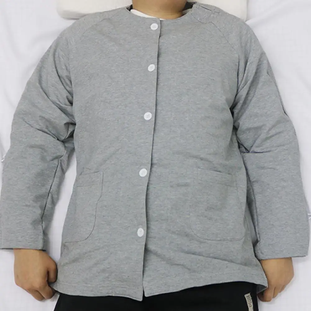 Examination Top Loose Homewear All Match Wear-resistant Sweat-absorbing Bedridden Elderly Top Elderly Top for Home
Examination Top Loose Homewear All Match Wear-resistant Sweat-absorbing Bedridden Elderly Top Elderly Top for Home