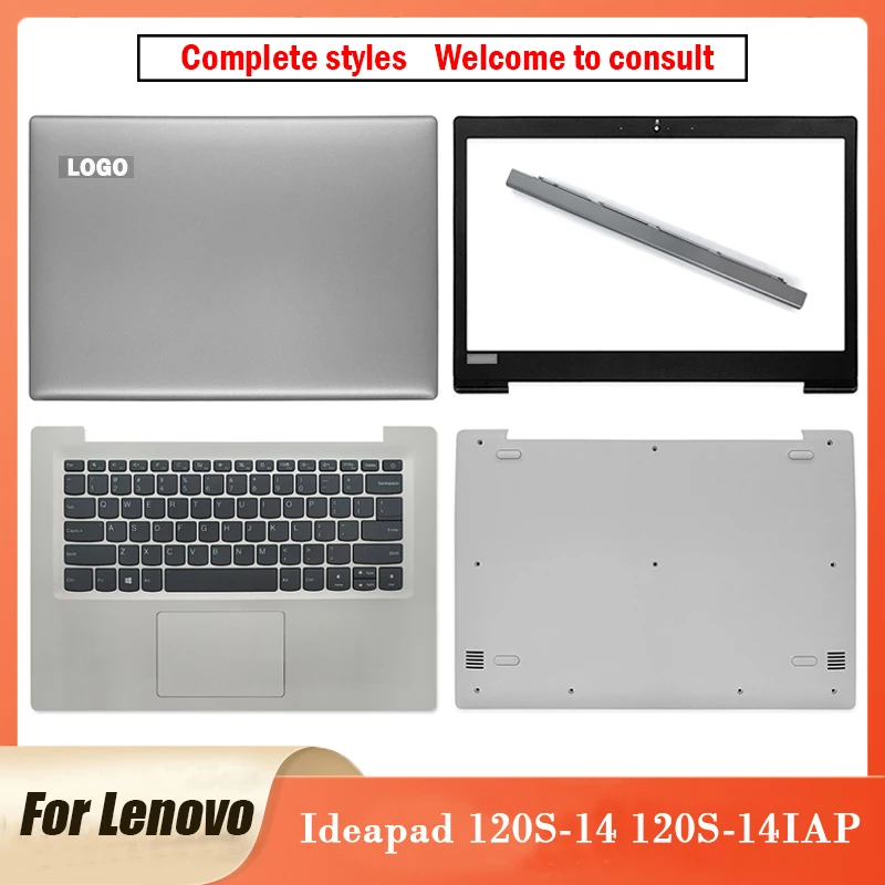 NEW For lenovo ideapad 120S-14 120S-14IAP Laptop LCD Back Cover Front Bezel Palmrest Bottom Case Hinge Cover Silver 120S-14 14"
NEW For lenovo ideapad 120S-14 120S-14IAP Laptop LCD Back Cover Front Bezel Palmrest Bottom Case Hinge Cover Silver 120S-14 14"