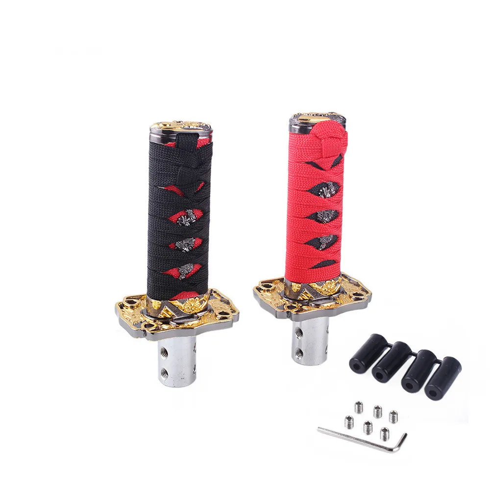 Universal 10cm/15cm/20cm/26cm Katana Samurai Sword Racing Gear Shift Knob Shifter Lever
Universal 10cm/15cm/20cm/26cm Katana Samurai Sword Racing Gear Shift Knob Shifter Lever