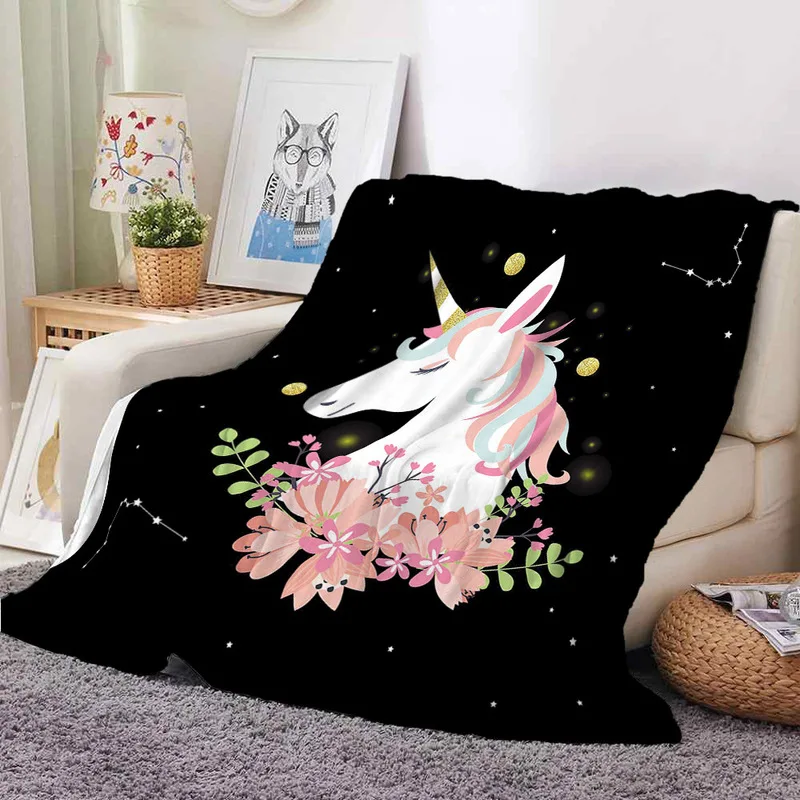 Cartoon Animal 3D Printing Black Unicorn Thick Flannel Blanket Four Seasons Super Soft Warmth Red Panda Super Soft Warm Blanket
Cartoon Animal 3D Printing Black Unicorn Thick Flannel Blanket Four Seasons Super Soft Warmth Red Panda Super Soft Warm Blanket