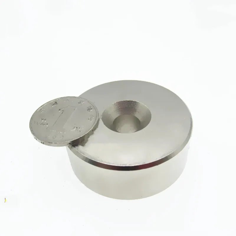 1Pcs 50x20-10 Neodymium Magnet 50mm x 20mm Hole 10mm NdFeB N35 Round Super Powerful Strong Permanent Magnetic Imanes Disc
1Pcs 50x20-10 Neodymium Magnet 50mm x 20mm Hole 10mm NdFeB N35 Round Super Powerful Strong Permanent Magnetic Imanes Disc
