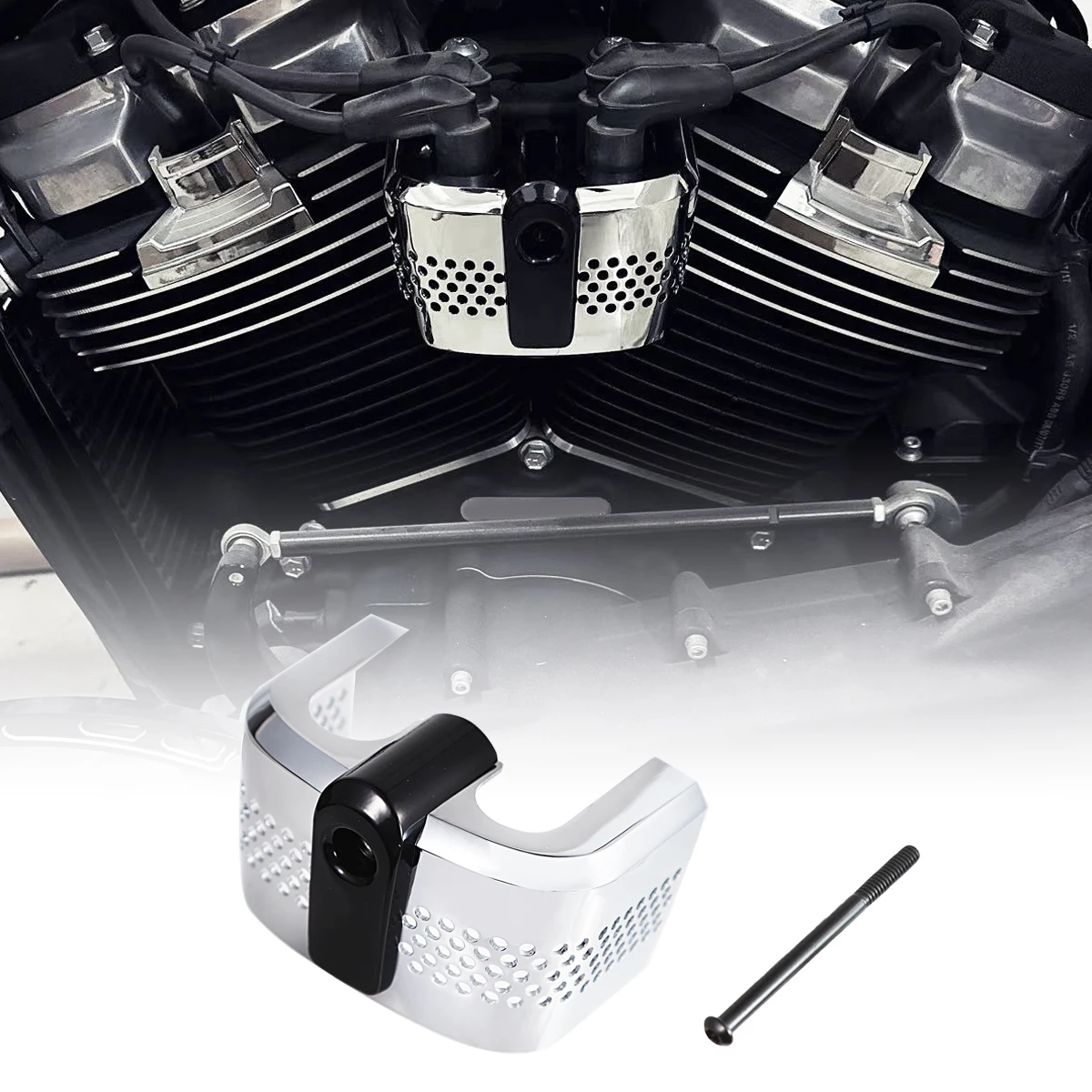 Черный хромированный металлический чехол катушки зажигания для Harley Softail Fatboy Slim Street Bob Breakout Low Rider Heritage Classic 2018-2025 
Черный хромированный металлический чехол катушки зажигания для Harley Softail Fatboy Slim Street Bob Breakout Low Rider Heritage Classic 2018-2025