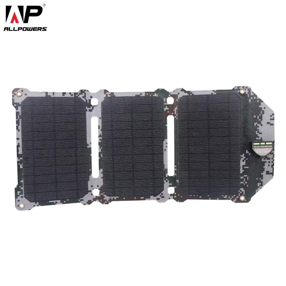 Складное зарядное устройство ALLPOWERS ETFE 21 Вт с солнечной панелью и двумя USB-портами
Складное зарядное устройство ALLPOWERS ETFE 21 Вт с солнечной панелью и двумя USB-портами