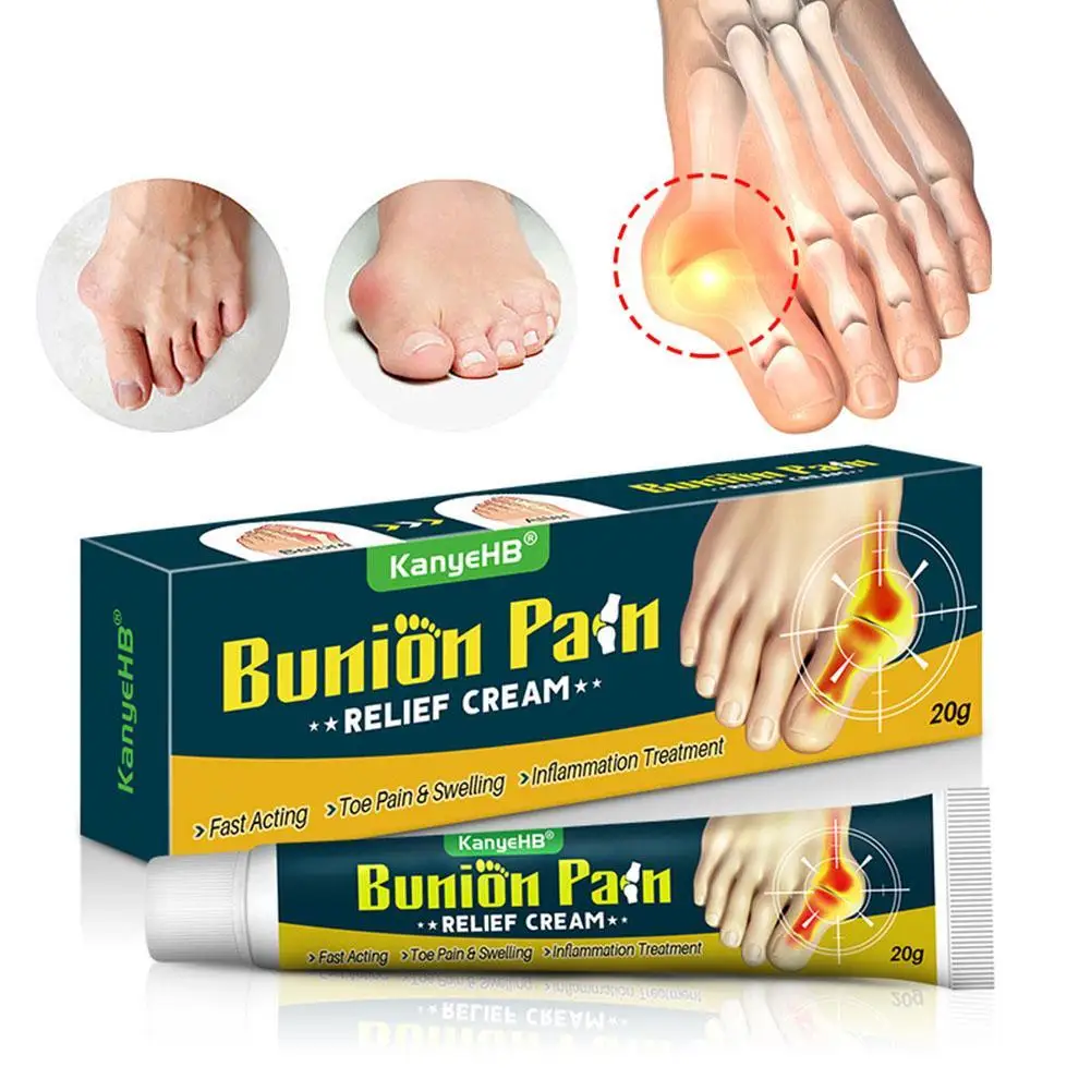 20g Bunions Split Pain Relief Cream Foot Gout Treatment Thumb Corrector Finger Hallux Ointment Toe Medical Plaster Health Care
20g Bunions Split Pain Relief Cream Foot Gout Treatment Thumb Corrector Finger Hallux Ointment Toe Medical Plaster Health Care