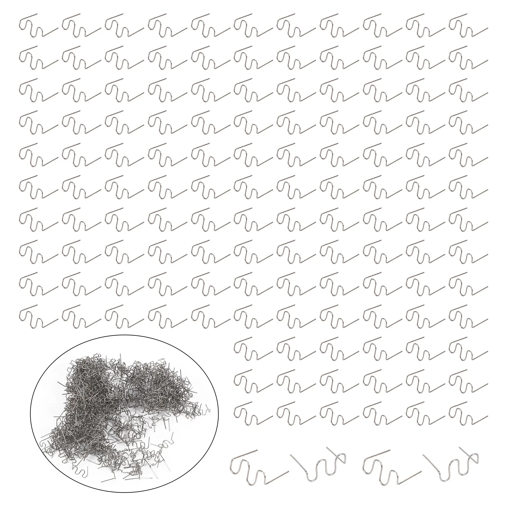 500Pcs Welding Rods Hot Staple Repair Machine Plastic Welding Hot Stapler Car Auto Bumper Repair Pre Wave Staples 0.6mm
500Pcs Welding Rods Hot Staple Repair Machine Plastic Welding Hot Stapler Car Auto Bumper Repair Pre Wave Staples 0.6mm