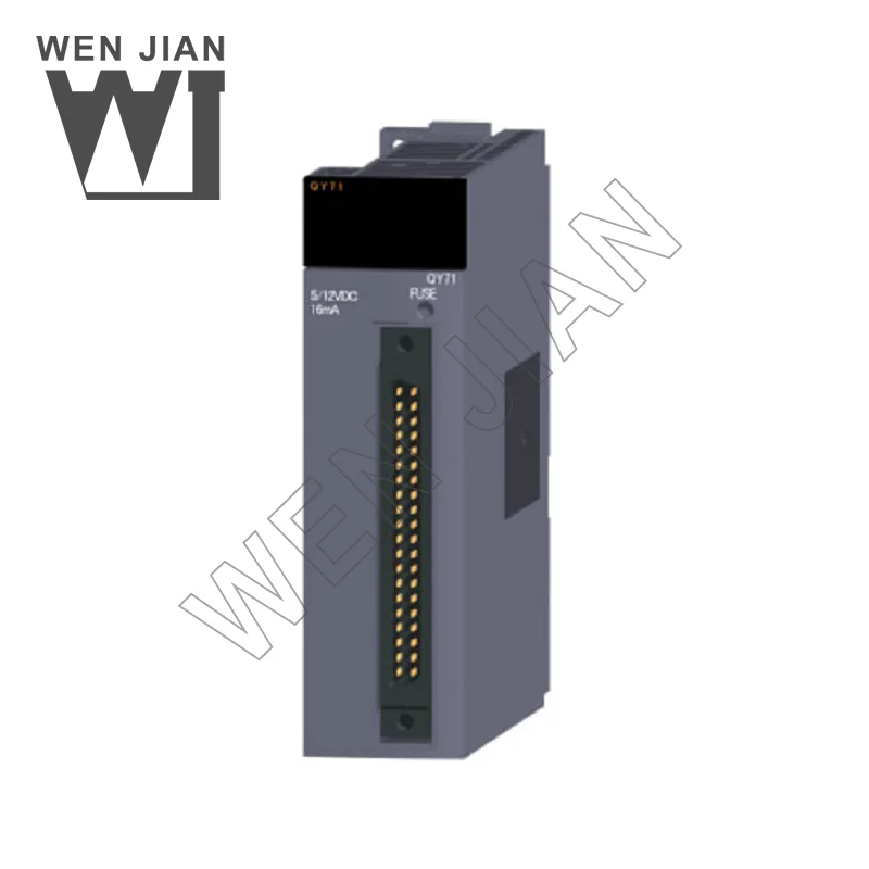 Выходной модуль QY71 plc Mitsubishi Qy71, 16-точечный транзистор, выходной Ethernet-модуль, программируемый логический контроллер plc
Выходной модуль QY71 plc Mitsubishi Qy71, 16-точечный транзистор, выходной Ethernet-модуль, программируемый логический контроллер plc