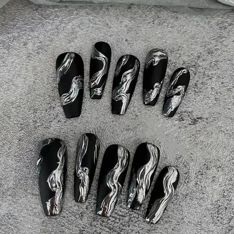 2023 Matte Black Series Hottie Temperament Fake Nail Stickers European and American Style Advanced Sense Reusable Nail Stickers
2023 Matte Black Series Hottie Temperament Fake Nail Stickers European and American Style Advanced Sense Reusable Nail Stickers
