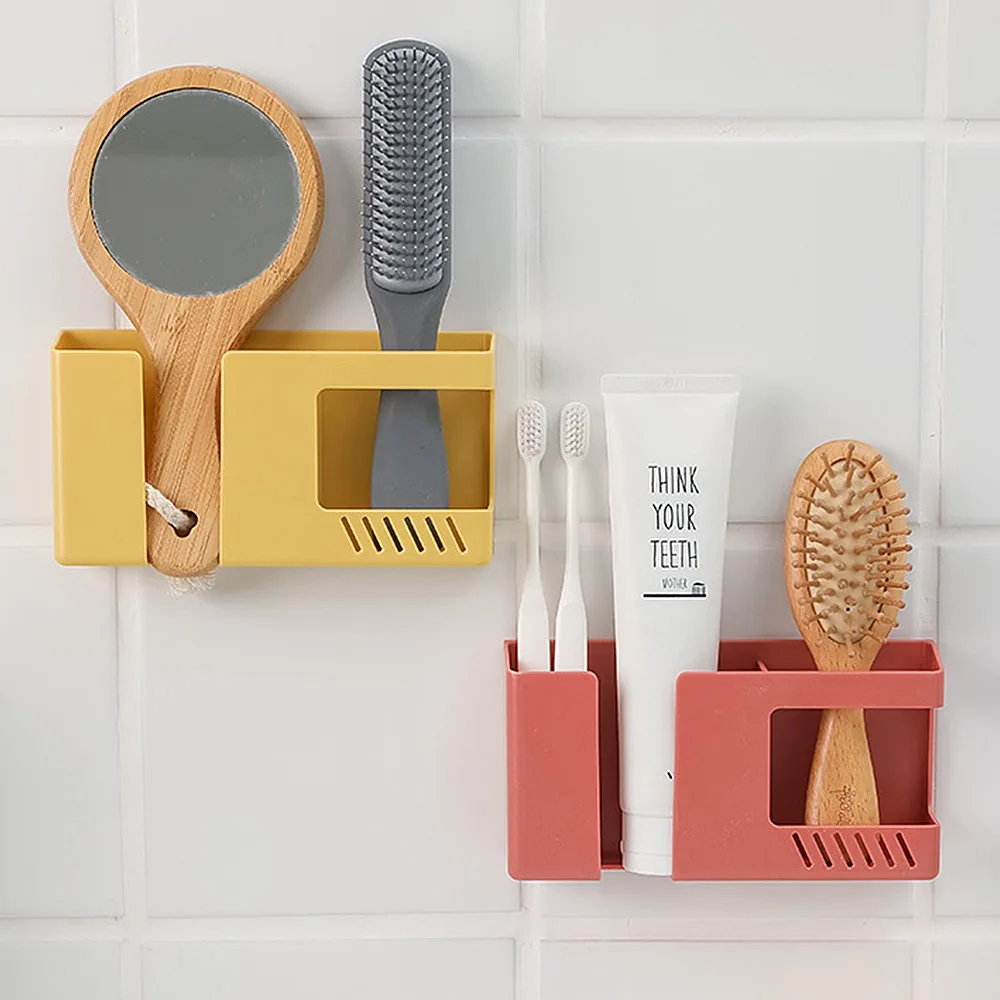 Multifunctional Wall-mounted Storage Box Punch-free Mobile Phone Remote Control Storage Rack Bathroom Wall Debris Storage Rack
Multifunctional Wall-mounted Storage Box Punch-free Mobile Phone Remote Control Storage Rack Bathroom Wall Debris Storage Rack