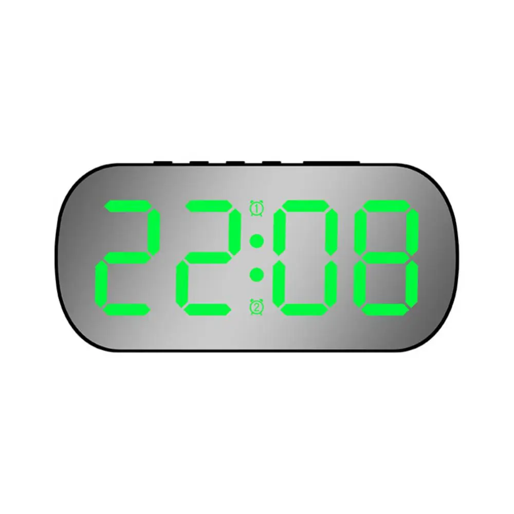 Large LED Digital Display Mirror Screen Electronic Clock Desktop Home Decoration Simple Style Mirror Alarm Clock Home Decor
Large LED Digital Display Mirror Screen Electronic Clock Desktop Home Decoration Simple Style Mirror Alarm Clock Home Decor