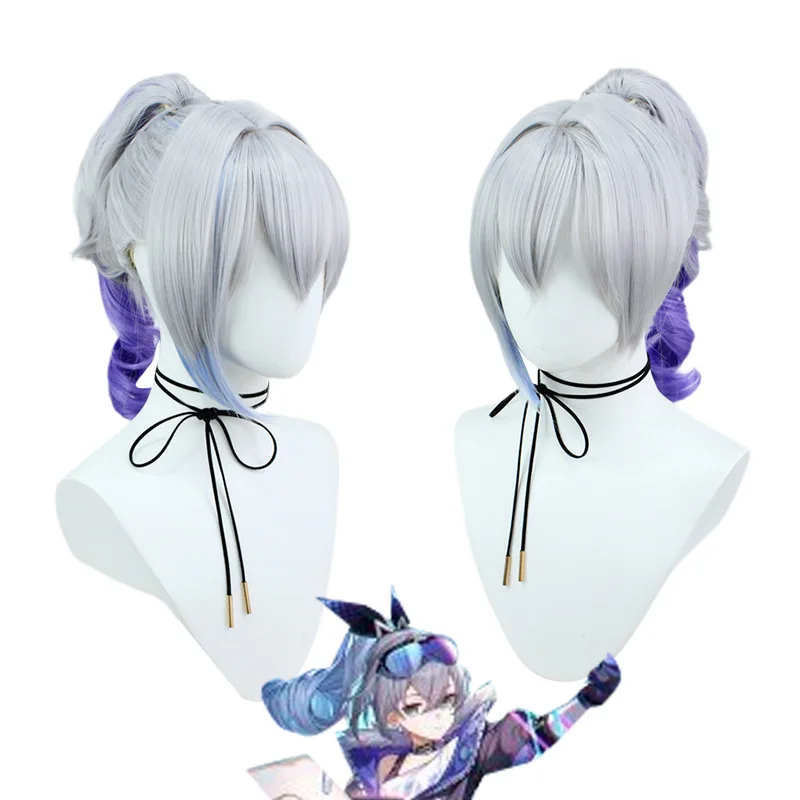 Game Silver Wolf Cosplay Wig Honkai Star Rail Cosplay Anime Wigs Woman Heat Resistant Fibre Wigs Wig Cap
Game Silver Wolf Cosplay Wig Honkai Star Rail Cosplay Anime Wigs Woman Heat Resistant Fibre Wigs Wig Cap