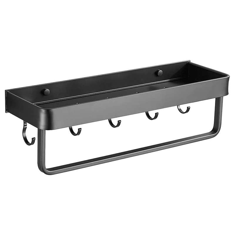 Bathroom Shelf Wall Shelves Shelf Black Bathroom Corner Shelf Wall Mounted Black Aluminum Kitchen Storage Holder
Bathroom Shelf Wall Shelves Shelf Black Bathroom Corner Shelf Wall Mounted Black Aluminum Kitchen Storage Holder