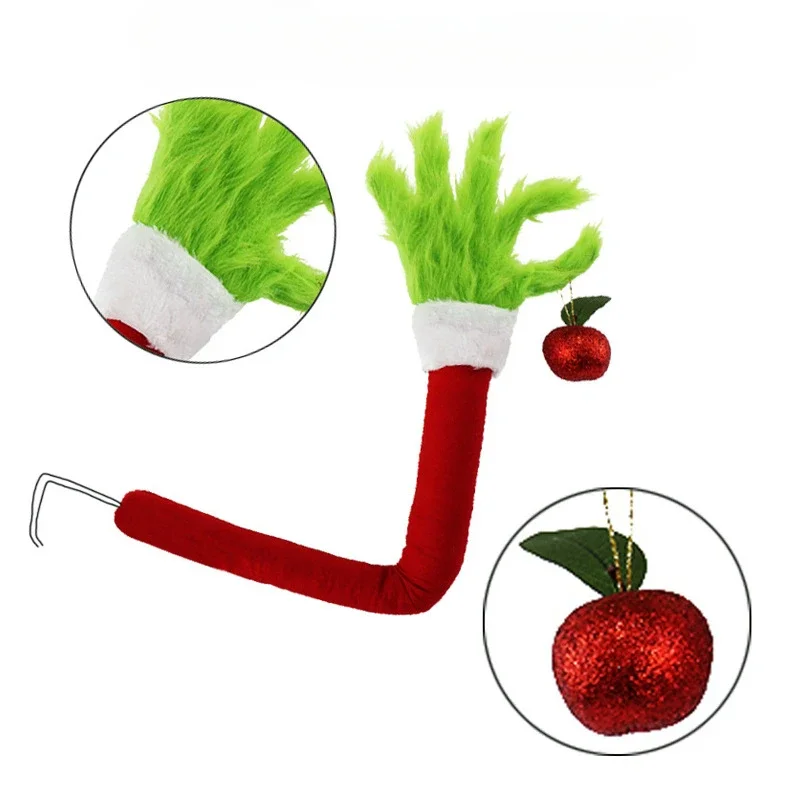 New Green Haired Monster Anime Dolls Plush Elf Arm and Apples Pendant Christmas Trees Decorations Cute Accessories Holiday Gifts
New Green Haired Monster Anime Dolls Plush Elf Arm and Apples Pendant Christmas Trees Decorations Cute Accessories Holiday Gifts