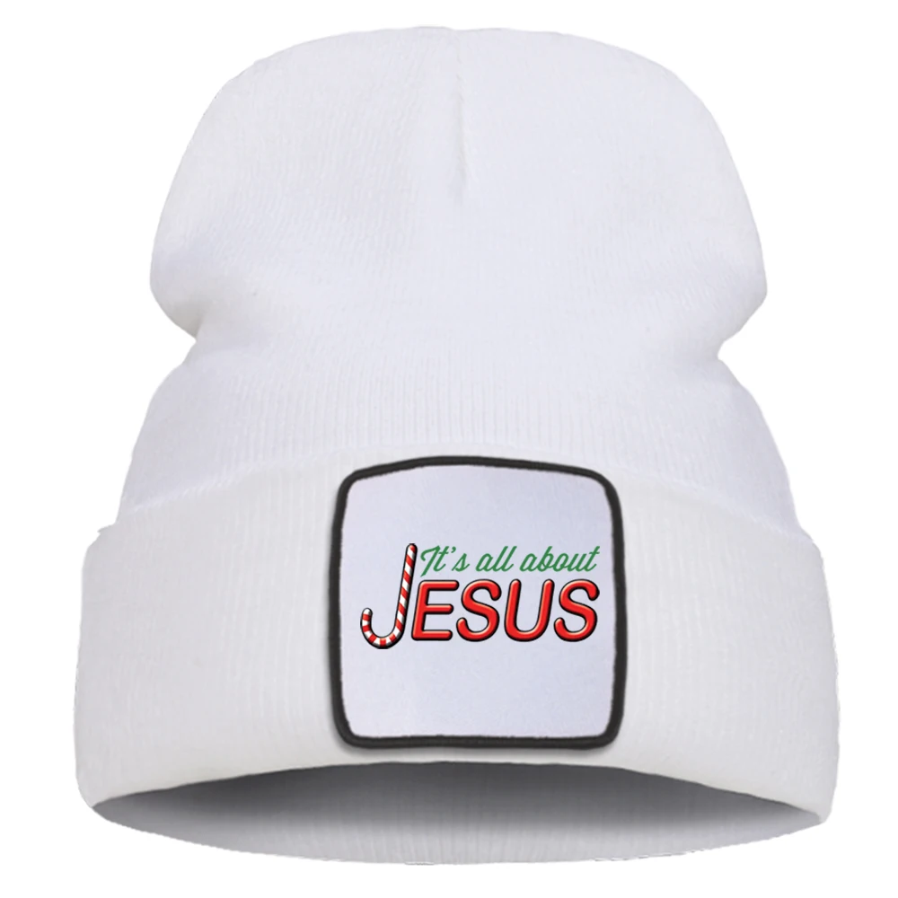 It's All About Jesus Funny Knitted Cap Foldable Flexible Comfort Hats Winter Warm Wool Creative Hat Unisex Casual Beanie Caps
It's All About Jesus Funny Knitted Cap Foldable Flexible Comfort Hats Winter Warm Wool Creative Hat Unisex Casual Beanie Caps