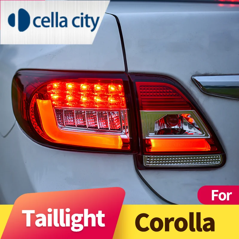 Taillight Assembly for Toyota Corolla LED brake light LED running light LED turn signal
Taillight Assembly for Toyota Corolla LED brake light LED running light LED turn signal