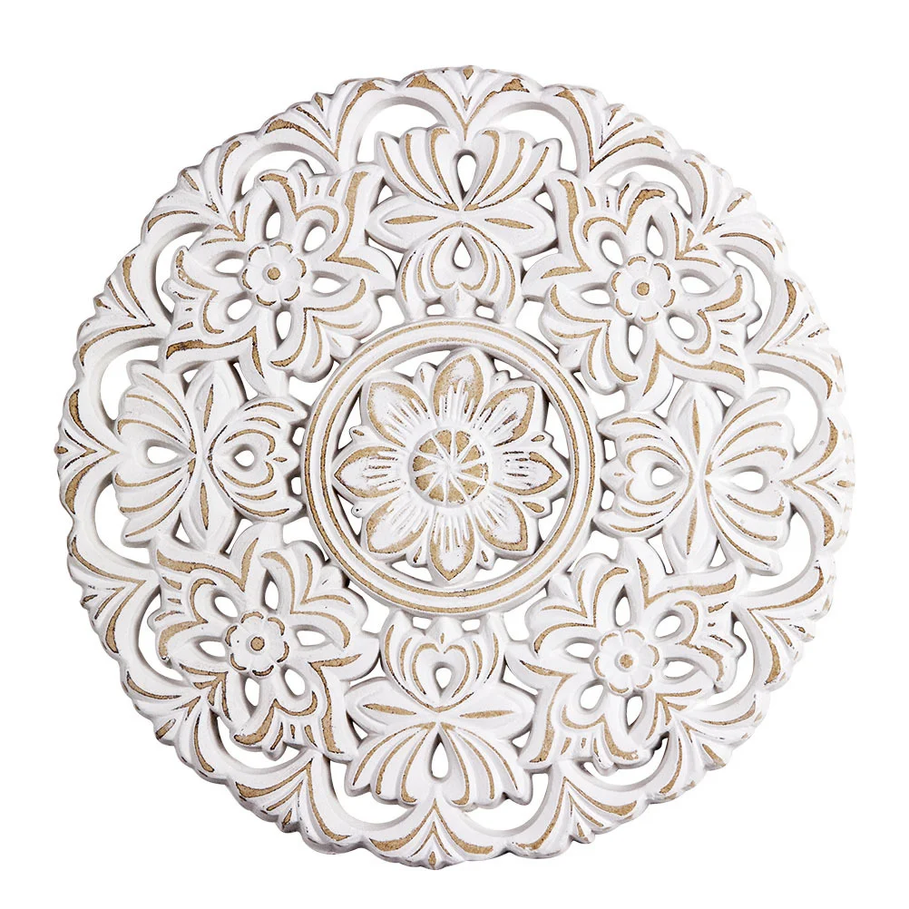 Wall Art Wood Flower Medallion Mandala Decor Carved Farmhouse Panel Flowers Plaque Hanging Geometric Rustic Sculpture Sculptures
Wall Art Wood Flower Medallion Mandala Decor Carved Farmhouse Panel Flowers Plaque Hanging Geometric Rustic Sculpture Sculptures