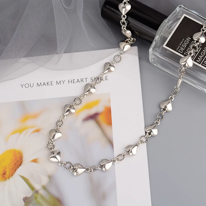 Fashion Heart Love Necklace Women's Neck Chain 2022 Luxury Designer Free Shiping Items Sexy Accessories Jewelry Jewellery
Fashion Heart Love Necklace Women's Neck Chain 2022 Luxury Designer Free Shiping Items Sexy Accessories Jewelry Jewellery