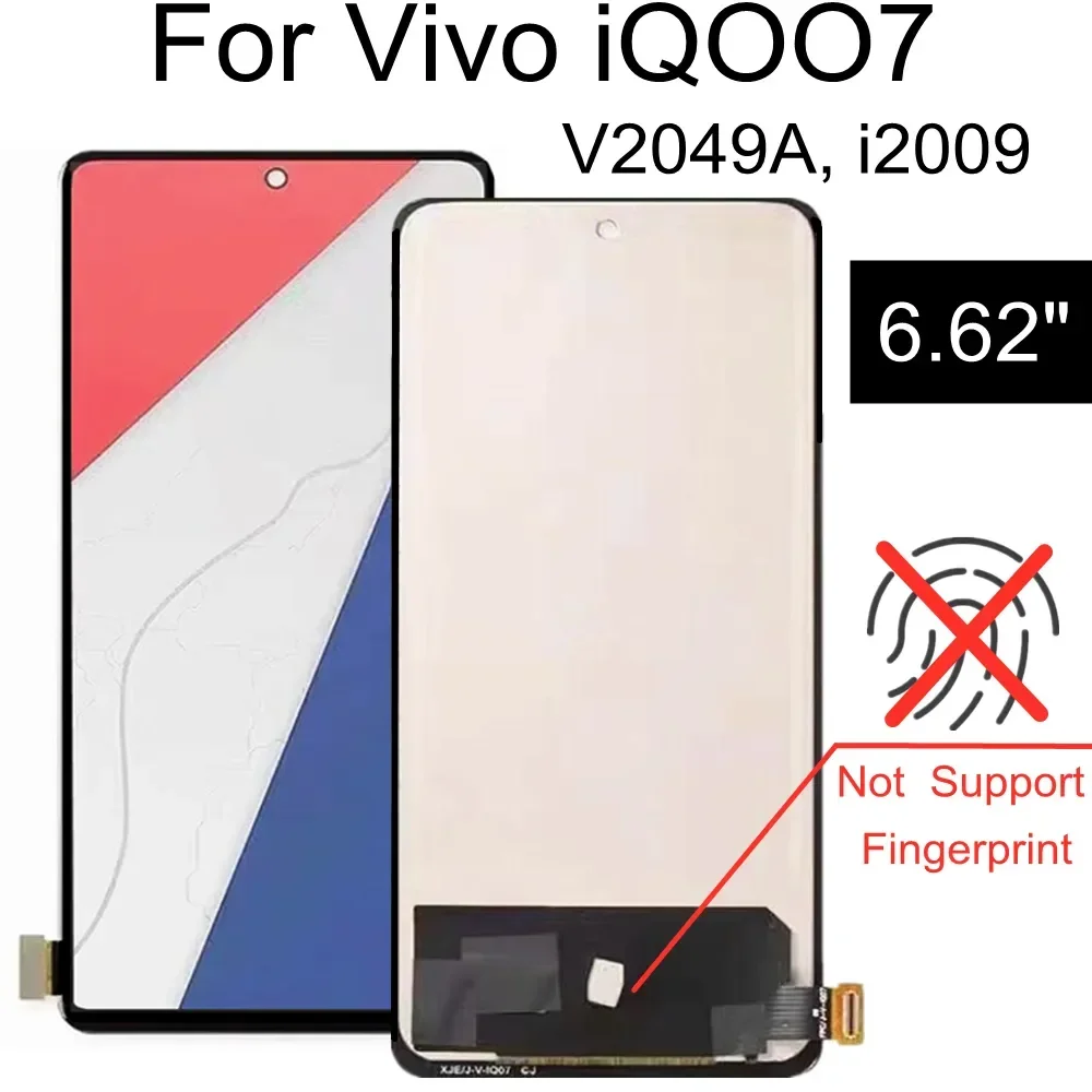 6,62 "TFT ЖК-дисплей для Vivo iQOO 7 Legend LCD дисплей кодирующий преобразователь сенсорного экрана в сборе Замена для VIVO IQOO7 V2049A i2009 LCD
6,62 "TFT ЖК-дисплей для Vivo iQOO 7 Legend LCD дисплей кодирующий преобразователь сенсорного экрана в сборе Замена для VIVO IQOO7 V2049A i2009 LCD