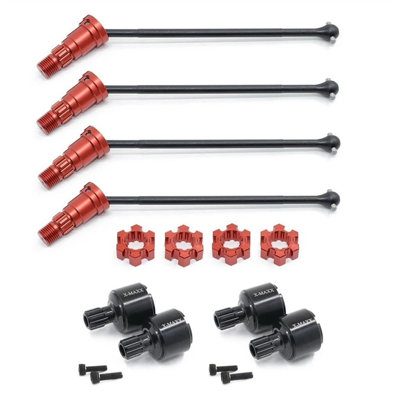 Metal Drive Shaft For Traxxas X-Maxx XMAXX 8S 1/5 Monster Truck RC Car Upgrades Parts Red
Metal Drive Shaft For Traxxas X-Maxx XMAXX 8S 1/5 Monster Truck RC Car Upgrades Parts Red