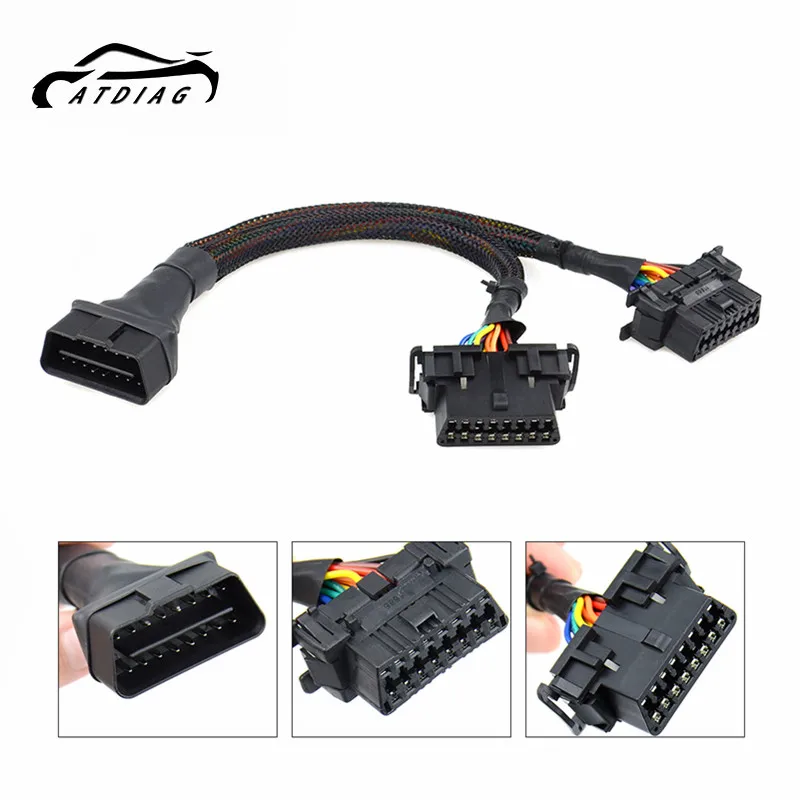 Кабель-удлинитель OBD2, 16-контактный штекер-гнездо для ELM 327, автомобильный диагностический инструмент, сканер, Удлинительный кабель OBD
Кабель-удлинитель OBD2, 16-контактный штекер-гнездо для ELM 327, автомобильный диагностический инструмент, сканер, Удлинительный кабель OBD