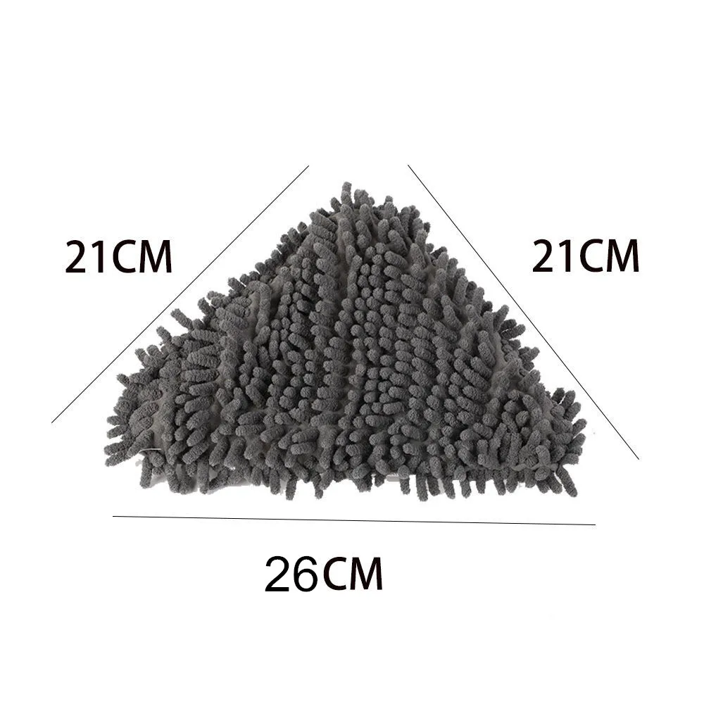 5pcs 26cm Flat Triangle Chenille Cloth Mop Accessories Replacement Head Pads Glass Cleaning Tool Sweeping Rag Floor Microfiber
5pcs 26cm Flat Triangle Chenille Cloth Mop Accessories Replacement Head Pads Glass Cleaning Tool Sweeping Rag Floor Microfiber