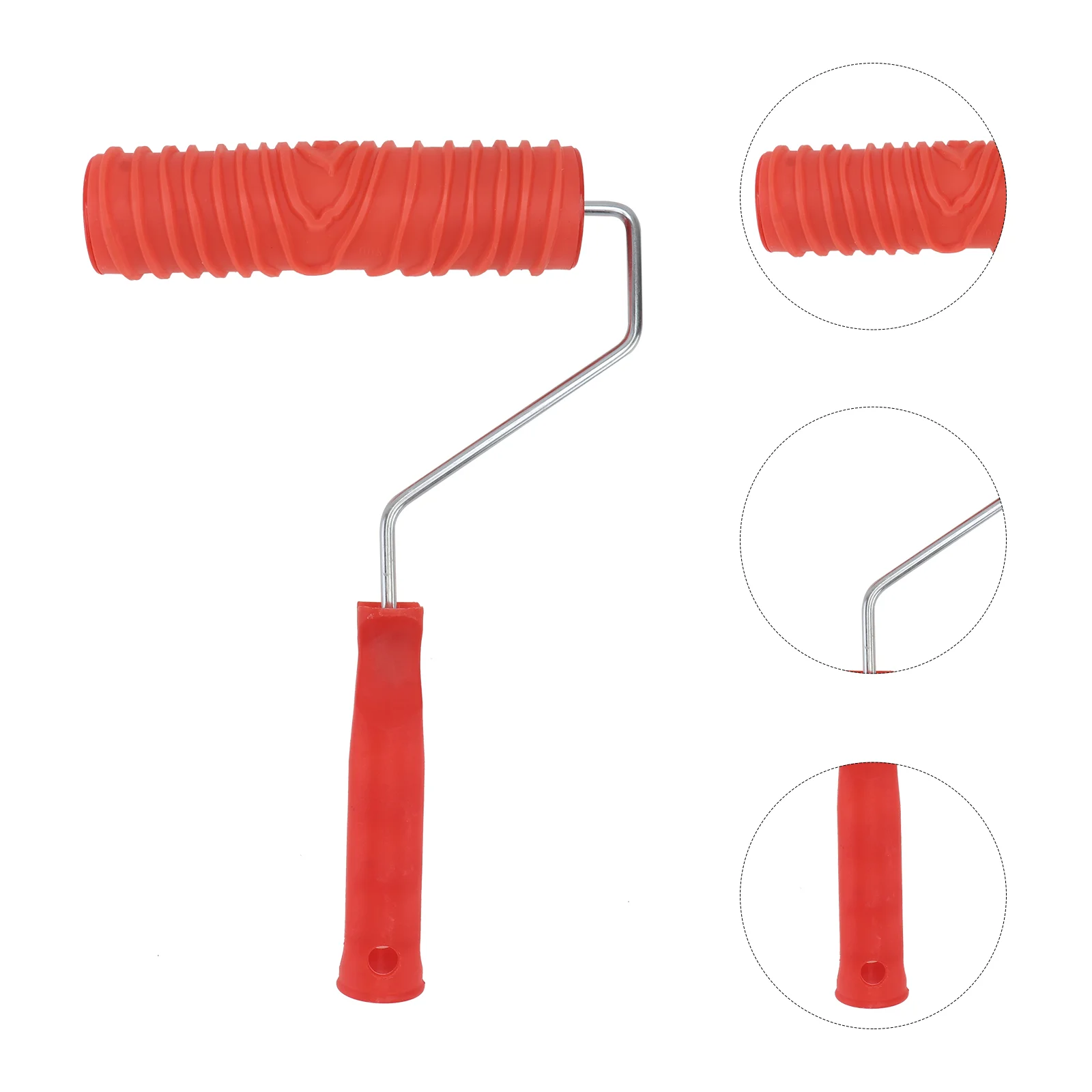 Embossed Painting Roller 7Inch Decorative Roller Rubber Wood Pattern Graining Knurling Tool for Wall Decoration Supplies ( Red )
Embossed Painting Roller 7Inch Decorative Roller Rubber Wood Pattern Graining Knurling Tool for Wall Decoration Supplies ( Red )
