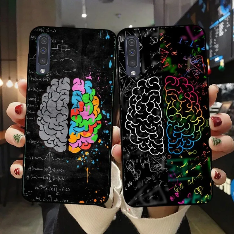 Креативный чехол для телефона мозга для Samsung A91, A81, A73, A72, A71, A30S, A20, A12, A13, A52, A53, 4G, 5G, мягкий черный чехол для телефона
Креативный чехол для телефона мозга для Samsung A91, A81, A73, A72, A71, A30S, A20, A12, A13, A52, A53, 4G, 5G, мягкий черный чехол для телефона