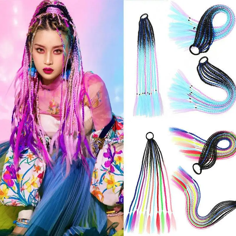 XNaira Synthetic 60CM Braids Colored Crochet Hair Elastic Rope Curly Afro Hair Synthetic Ponytail For Black Women Girls Kids
XNaira Synthetic 60CM Braids Colored Crochet Hair Elastic Rope Curly Afro Hair Synthetic Ponytail For Black Women Girls Kids