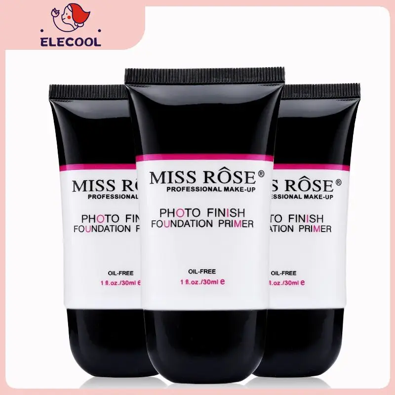 

MISS ROSE 1pc Moisturizing Makeup Base Primer Lotion for Face Base Foundation Cream Concealer Pores Cover for all skin typeTSLM1