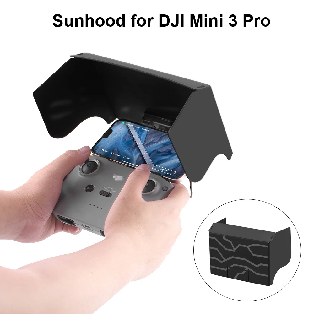 Солнцезащитный козырек для DJI Mini 3 Pro, складной козырек от солнца с дистанционным управлением для Mavic Mini 2/AIR 2/AIR 2S/Mavic 3, аксессуары для дрона
Солнцезащитный козырек для DJI Mini 3 Pro, складной козырек от солнца с дистанционным управлением для Mavic Mini 2/AIR 2/AIR 2S/Mavic 3, аксессуары для дрона