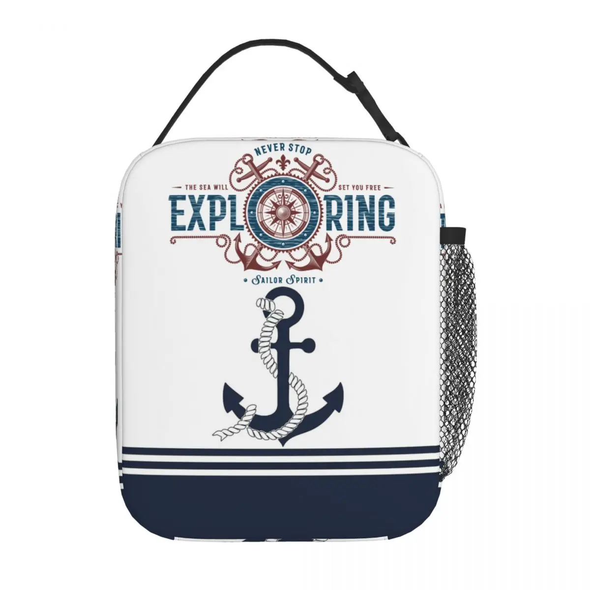 Marine Sailor Sea Exploring Anchor Thermal Insulated Lunch Bags Compass Blue Anchors Lunch Boxes Thermal Cooler Food Container 
Marine Sailor Sea Exploring Anchor Thermal Insulated Lunch Bags Compass Blue Anchors Lunch Boxes Thermal Cooler Food Container
