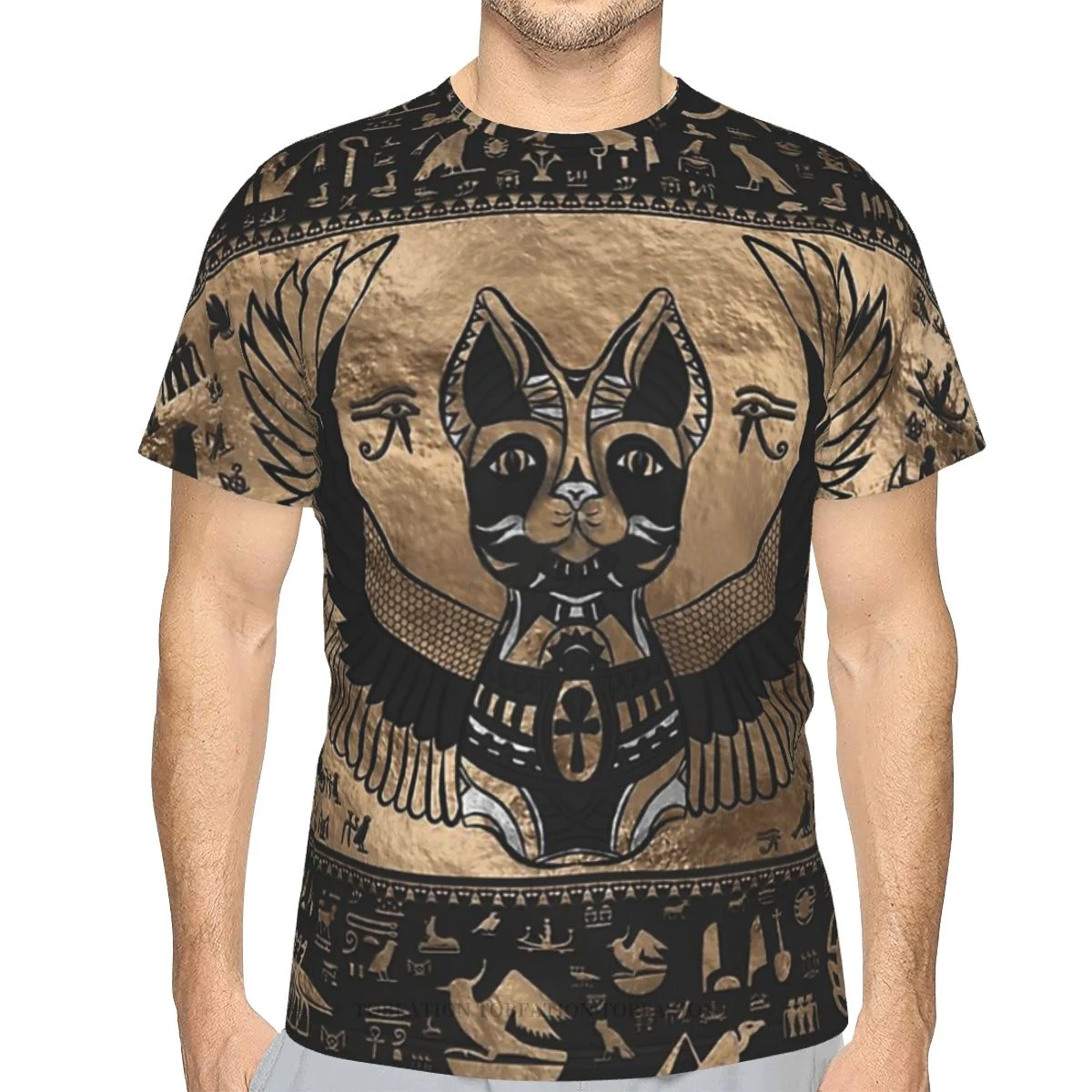 Egyptian Goddess Bastet Cat Lover Art 3D Print Polyester T-shirt Men Women Gym Short Sleeve TShirt Streetwear Oversized Tops
Egyptian Goddess Bastet Cat Lover Art 3D Print Polyester T-shirt Men Women Gym Short Sleeve TShirt Streetwear Oversized Tops