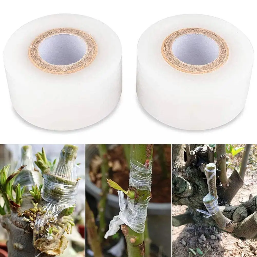 

1 Roll 200 Meters Of Stretchable Grafting Tape Garden Accessories Seedlings Grafting Tape Tree Tomato Plants Stretchable Vi C4A1