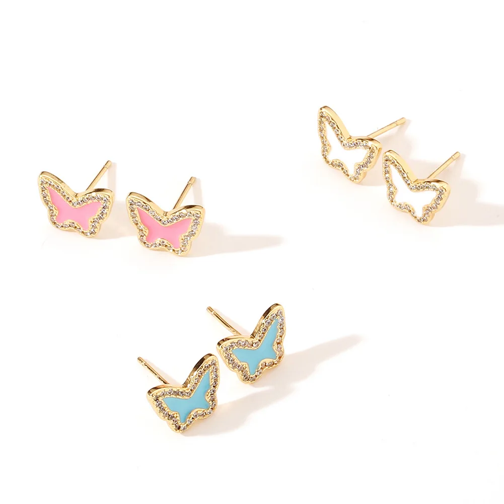 Mexico's New Women's Jewelry Dripping Cute Earrings Bohemian Diamond-studded Butterfly Ear Pins Ins Wind Engagement Gift
Mexico's New Women's Jewelry Dripping Cute Earrings Bohemian Diamond-studded Butterfly Ear Pins Ins Wind Engagement Gift
